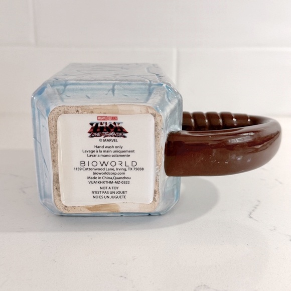 Marvel Thor Cracked Mjolnir 16oz. Sculpted Ceramic Mug - Picture 3 of 3